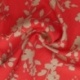 Tissu Viscose Crêpe Pommier Japonais Rouge 