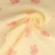 Tissu Double Gaze Lapin 
