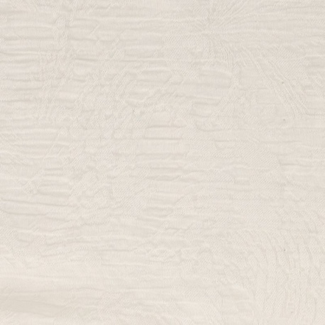 Tissu Jacquard Blanc