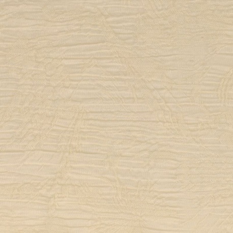 Tissu Jacquard Creme