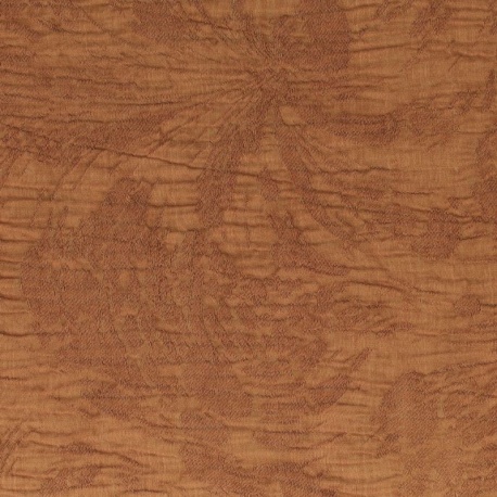 Tissu Jacquard Chocolat 