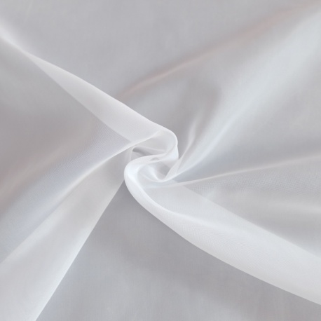 Tissu Voile Uni Voily Blanc