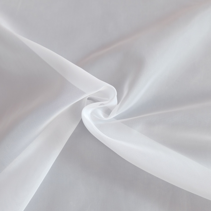 Tissu Voile Uni Voily Blanc