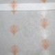 Tissu Plume Etamine Brodée Brique