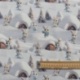Tissu Imprimé Effet 3d Bugs Blanc