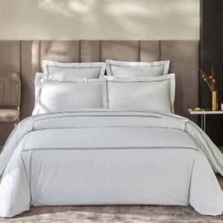 Linge de Lit Percale Chambord Blanc Bourbon 