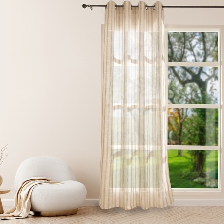 Rideau samoa 140x240cm  Beige - 