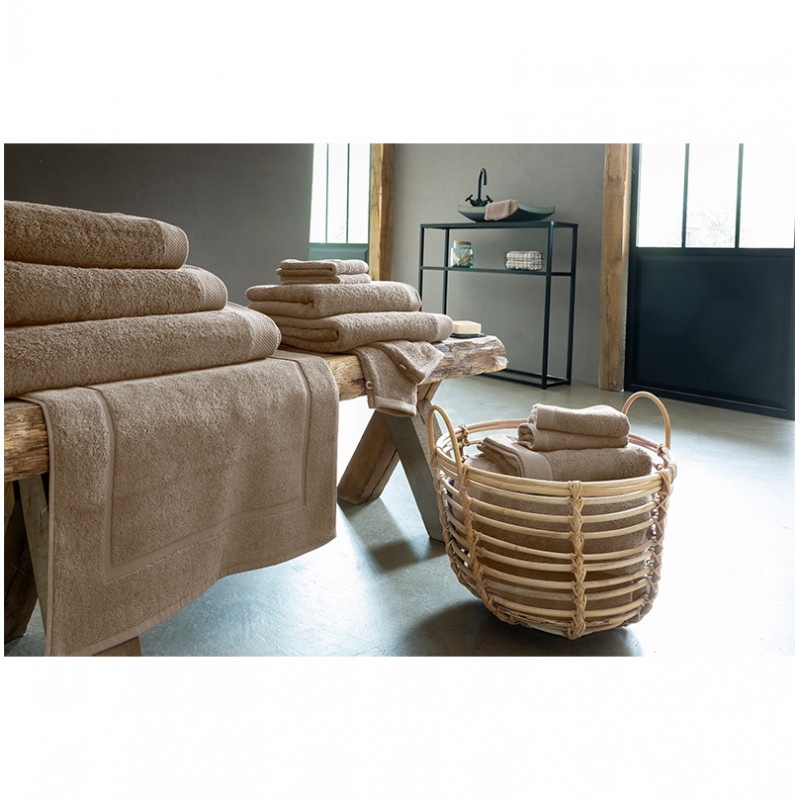 Linge de Toilette Uni Taupe Linge de Toilette Uni Taupe