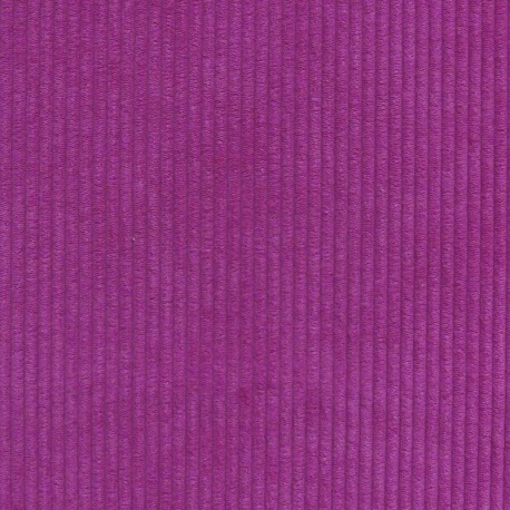 Tissu Velours Côtelé Huggy Hibiscus