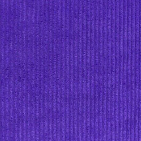 Tissu Velours Côtelé Huggy Lavande