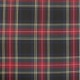Tissu Toile Chemise Carreaux Marine Jaune Rouge