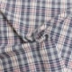 Tissu Toile Chemise Carreaux Bleu Rouge