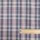 Tissu Toile Chemise Carreaux Bleu Rouge