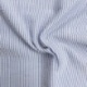 Tissu Toile Chemise Rayure Bleu Clair