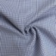 Tissu Toile Chemise Carreaux Bleus