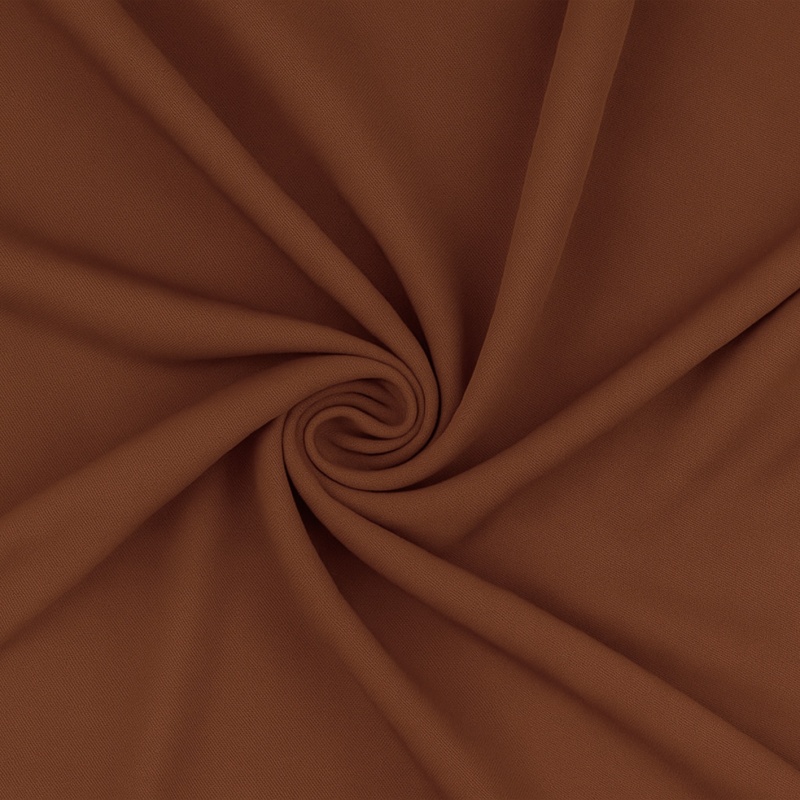Tissu Toile Fantaisie Uni Chocolat