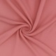 Tissu Toile Fantaisie Uni Rose Vif 
