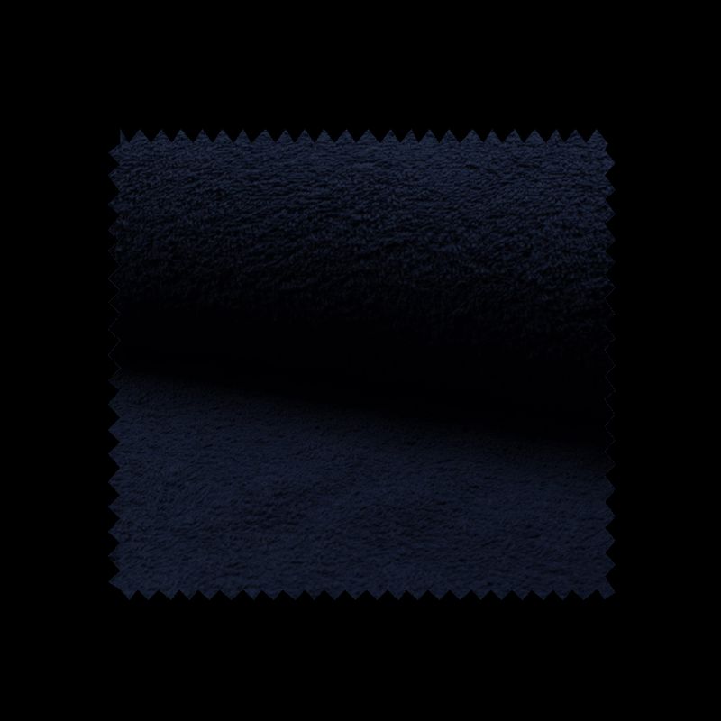 Tissu Eponge Uni Marine