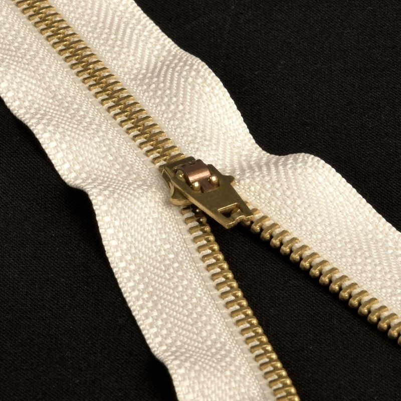 Fermeture Métal bronze non séparable