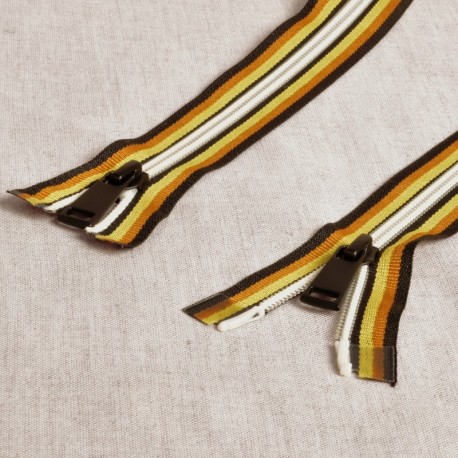 Fermeture coupe vent bouche a bouche séparable