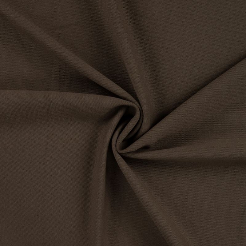 Tissu Jersey de Viscose Piqué Kaki 