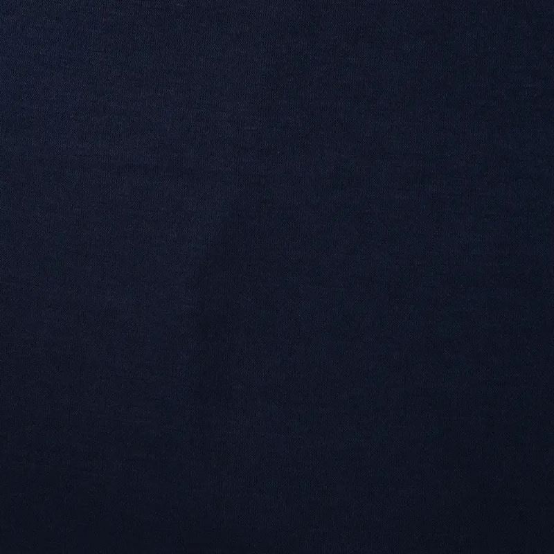 Tissu Jersey de Viscose Uni Bleu Marine