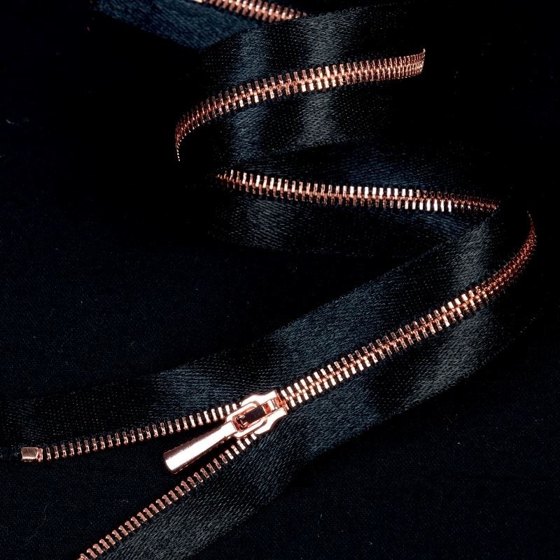 Fermeture satin non séparable