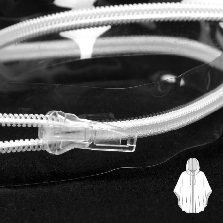 Fermeture transparente