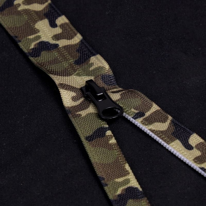 Fermeture imprimée militaire