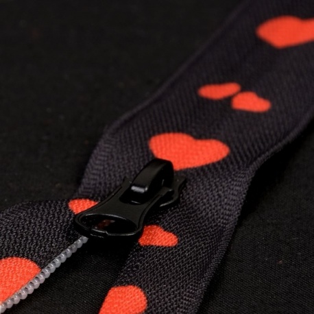 Fermeture non séparable coeur