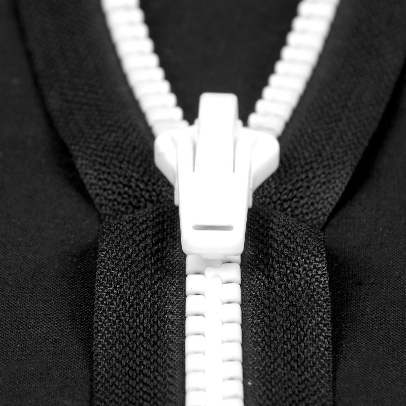 Fermeture non séparable en résine