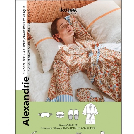 Patron Ikatee Alexandrie - Kimono et Accessoires Patron Ikatee Alexandrie - Kimono et Accessoires