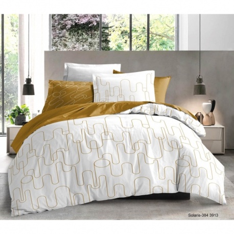 Parure Housse de Couette Imprimée Solaris  Parure Housse de Couette Imprimée Solaris