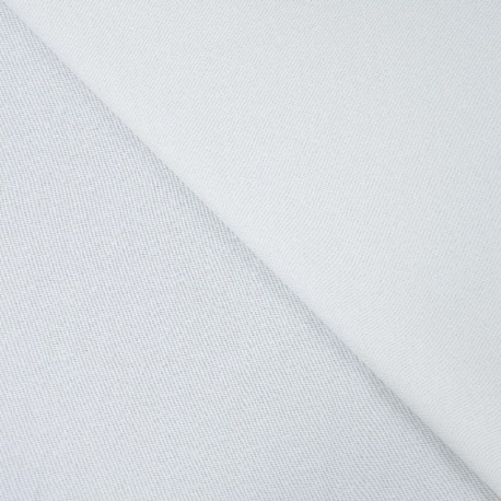 Tissu Coton Uni Blanc