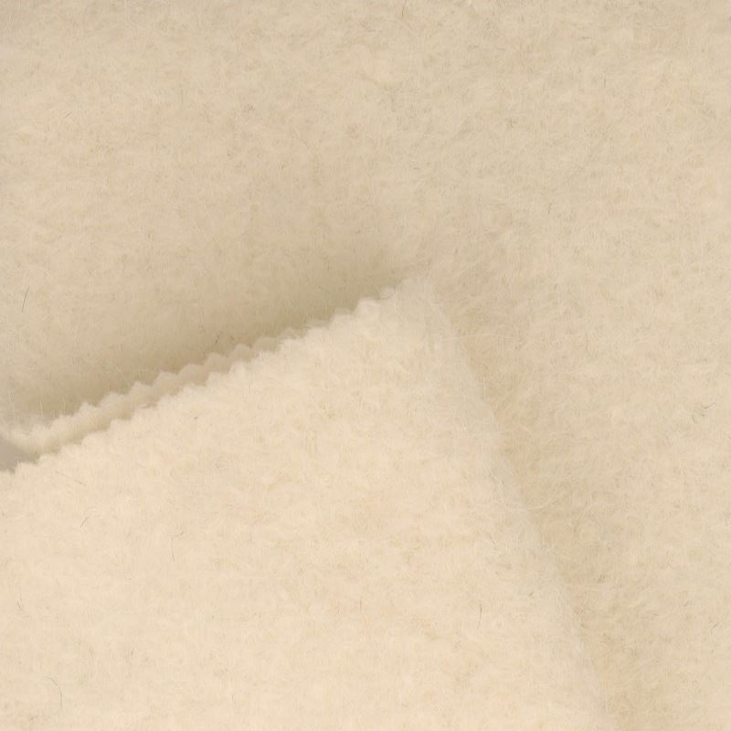 Tissu Manteau Ivoire 