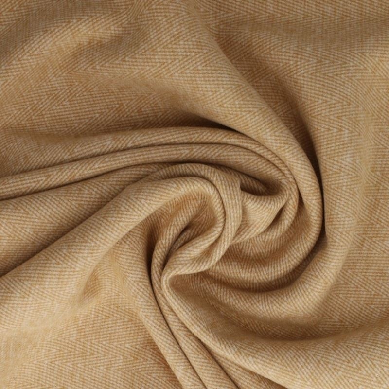 Tissu Manteau Chevron Ficelle 