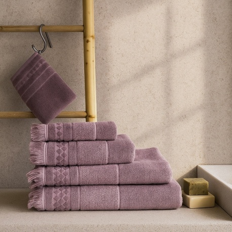 Linge de Bain Arroz Violine