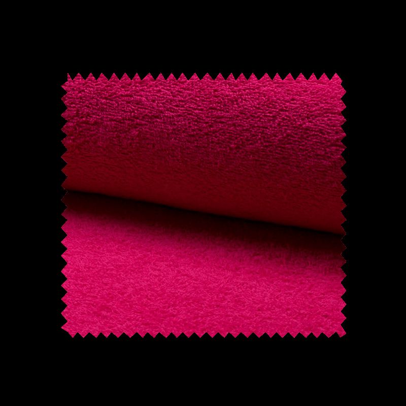 Tissu Eponge Uni Fuchsia