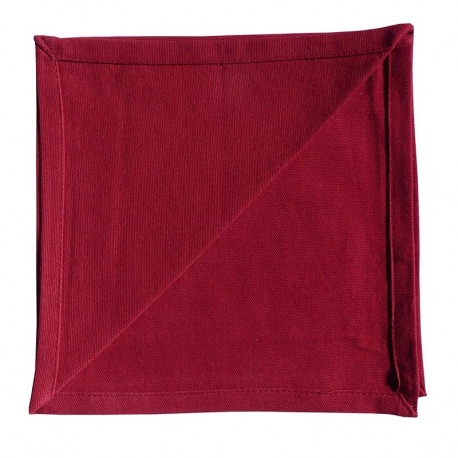Serviette de Table Brunch Lie de Vin 
