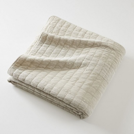 Couvre-lit Zelie Jacquard Sable 