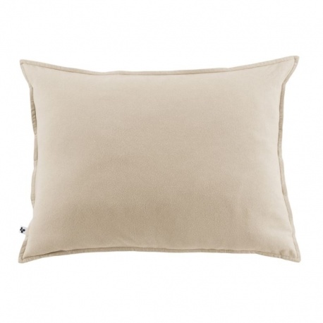 Linge de Lit Candice Flanelle Unie Sable - L'effet papillon