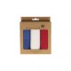 Mouchoirs 100% coton  Bleu blanc rouge