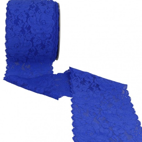 Dentelle élastique roses