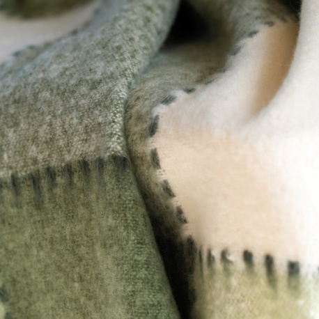 Plaid Beija Carreaux Kaki 