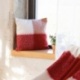 Housse de Coussin Beija Bordeaux