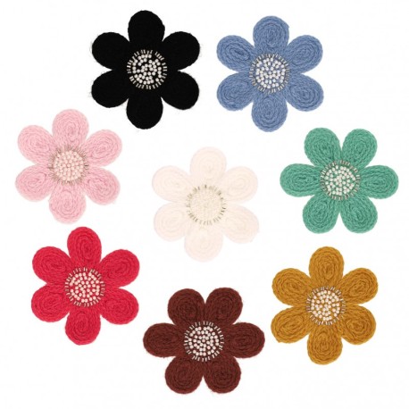 Motif crochet fleur