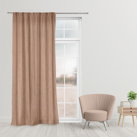 Rideau toundra fronceur 140x245cm