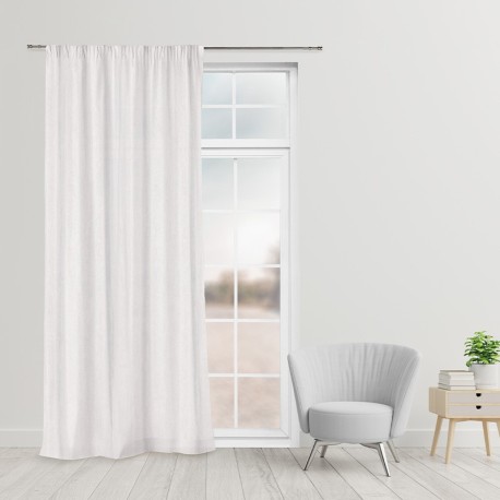 Rideau toundra fronceur 140x245cm