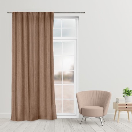 Rideau toundra fronceur 140x245cm