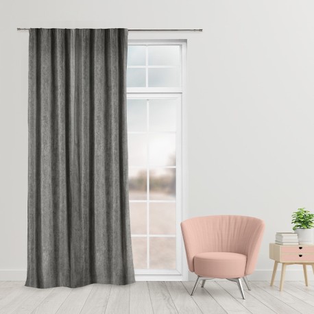 Rideau toundra fronceur 140x245cm